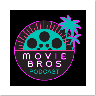 Movie Bros Podcast Crest logo Posters and Art